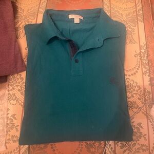 Mens l/s cotton polo